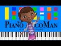 Doc McStuffins The Doc Is 10 Medium 4K Piano Tutorial