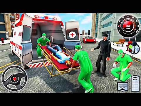 City Ambulance Emergency Rescue Van Drive Policeman 2020 - Best Android GamePlay #2