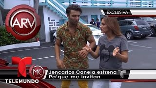 Jencarlos Canela filma video &quot;Pa&#39; que me invitan&quot; | Al Rojo Vivo | Telemundo