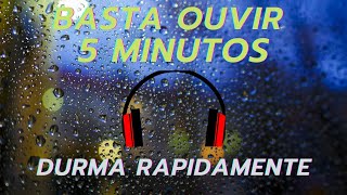 BASTA Ouvir 5 Minutos  DURMA Rapidamente  SOM De Chuva Na Cidade