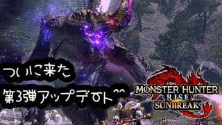 [MHR:S] 第3弾アップデート堪能するぞーーー