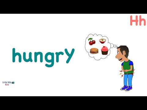 Words Starting With H - Learn Words that Start with H Sound with spellings || Preschool Learning ||