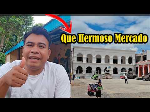 Que hermoso está quedando el mercado Municipal- Conócelo Desde Joyabaj 