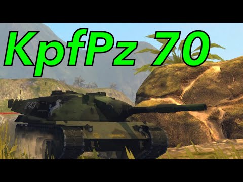 WoTB   Kampf Panzer 70   6168DMG 4 Kills