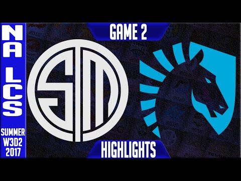 TSM vs Team Liquid Highlights Game 2 | NA LCS Week 3 Summer 2017 | TSM vs TL G2