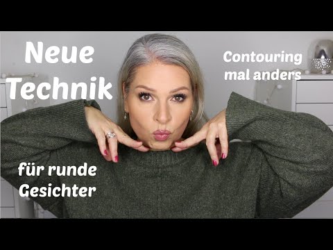 Neue Kontur Technik für runde Gesichter I probiert es mal aus I Contouring round face