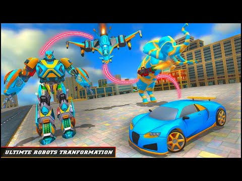 Elephant Robot Transform Jet Game *** car robot game *** android gameplay