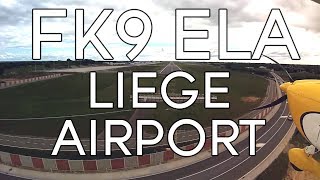 preview picture of video 'FK9 - Liège Airport - Low pass'