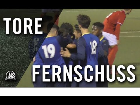 Super Distanzschuss von Alexandro Saliaj (SC West Köln U19)