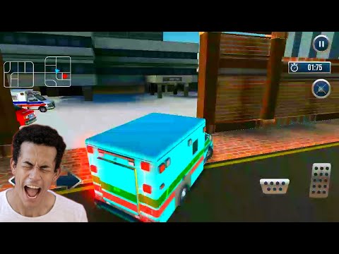 Ambulance 911 Rescue Driver Simulator - Hero Van Drive Offroad Emergency - Android Gameplay