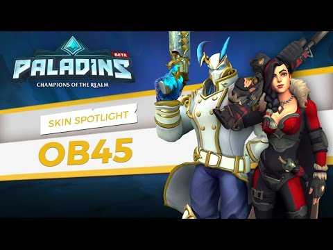 Paladins - OB45 Skin Spotlight - Baroness Tyra & Exalted Androxus
