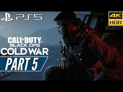 CALL OF DUTY: BLACK OPS COLD WAR (PS5) Walkthrough Gameplay PART 5 [4K 60FPS HDR] - No Commentary