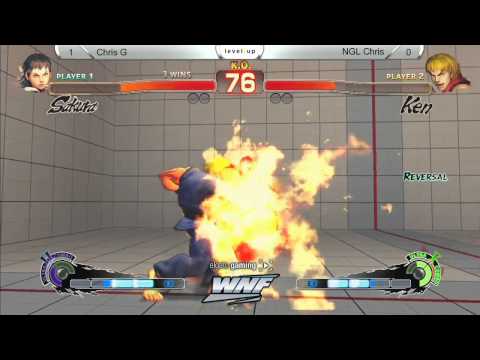 SSF4AE Chris G vs NGL Chris - WNF 1.7