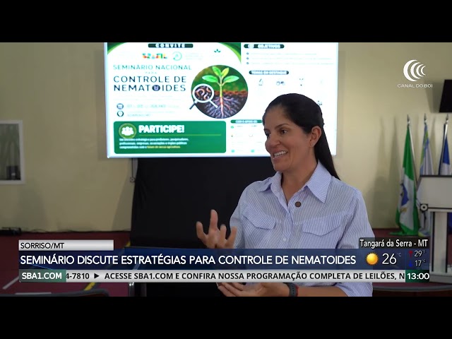 SEMINÁRIO DISCUTIU ESTRATÉGIAS PARA CONTROLE DE NEMATOIDES