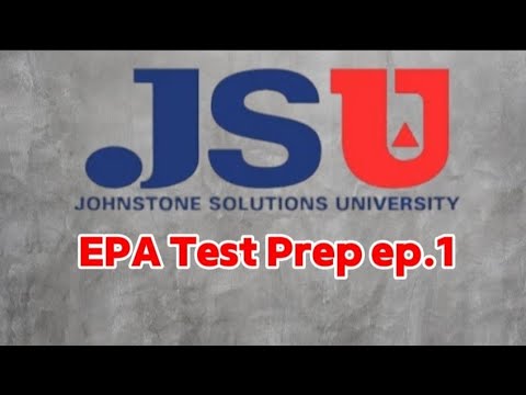 EPA Test Preparation Guide 1 of 5