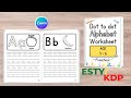 How To Make Trace Letter Worksheets In Canva Amazon KDP