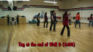 What Happens On The Dance Floor Line Dance (Demo &amp; Walk Through)