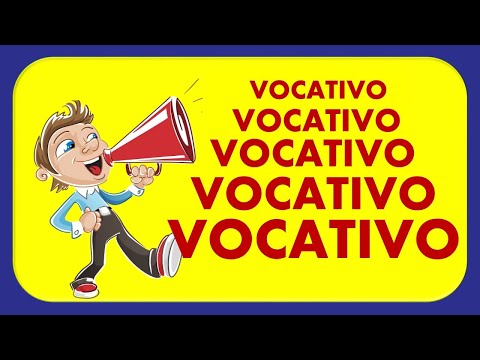 VOCATIVO - CHAMAMENTO