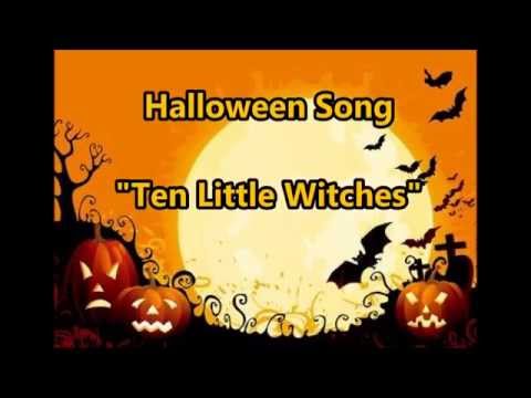 Song "♪Ten Little Witches" with Lyrics - APRICOT Publishing