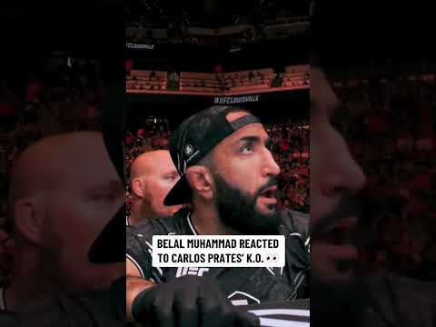 Belal’s reaction 😳