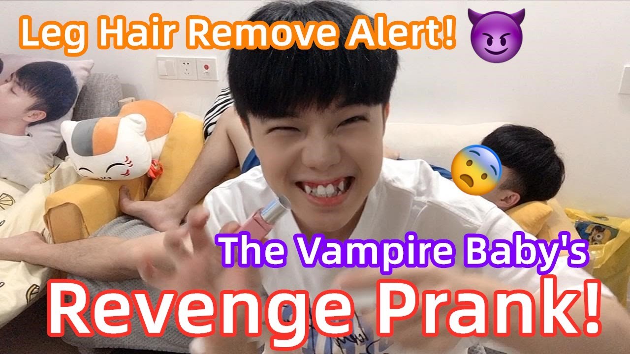 Revenge Prank!💔I Did This While He's Sleeping😈Makeup And Leg Hair Remove[Gay Couple Lucas&Kibo]