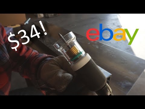 EBAY GAS LENS KIT! Easy TIG Welder Upgrade Review