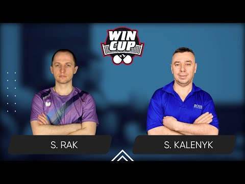 21:45 Serhii Rak - Serhii Kalenyk West 6 WIN CUP 11.06.2024 | TABLE TENNIS WINCUP