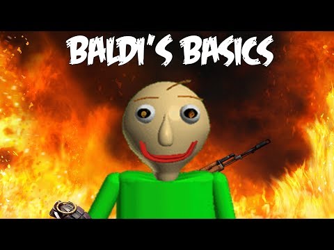 MURHAAJAA KARKUUN - Pelataan Baldi's Basics