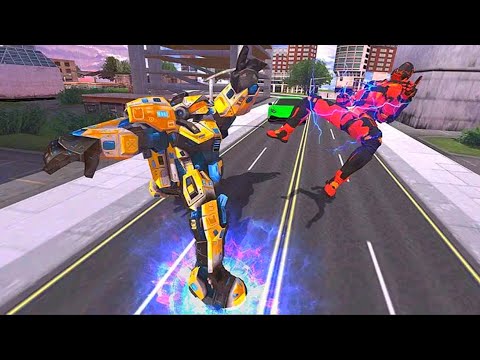 Futuristic Robot Transform Games US Military Robot & Robot Transform - Android Gameplay