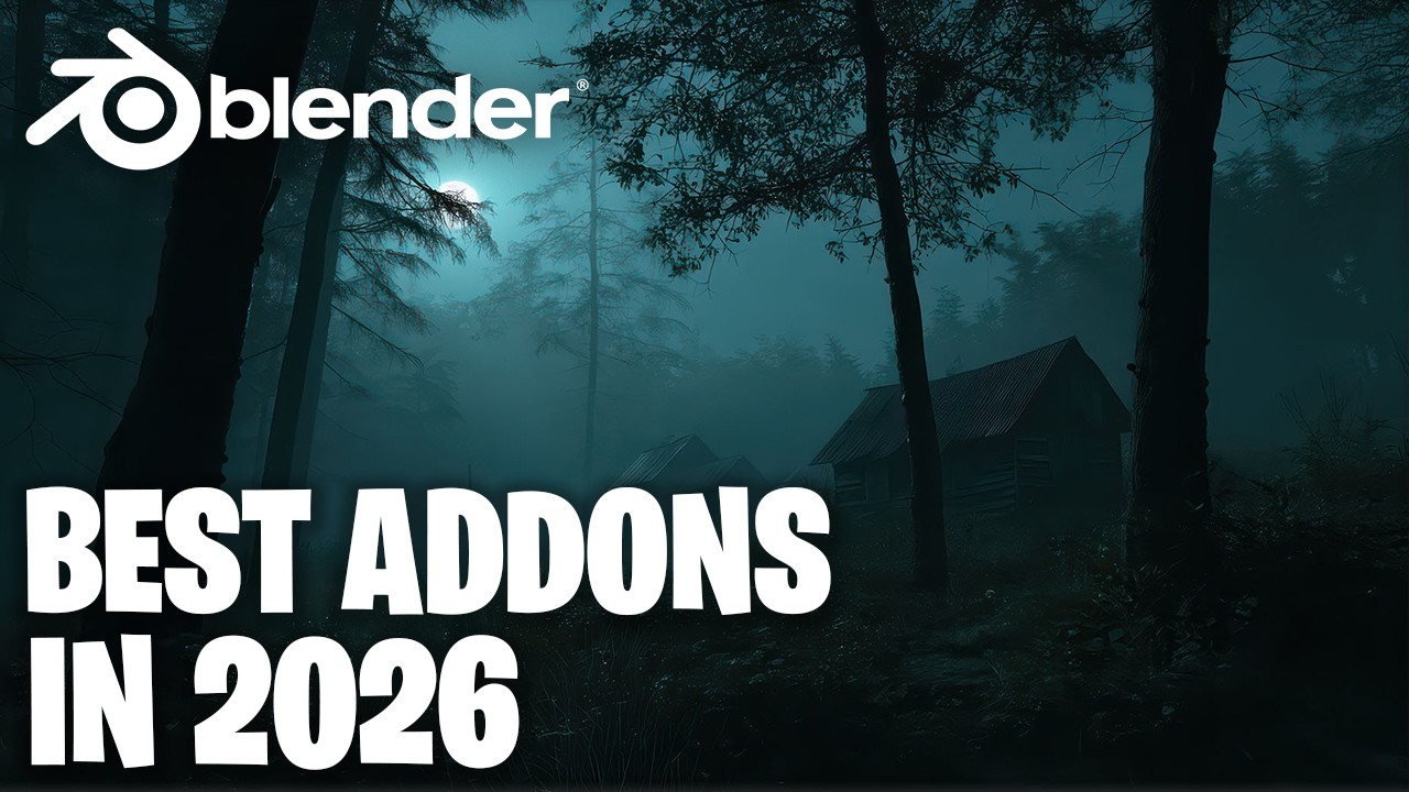 Top Blender Addons You Don't Want to Miss in 2026