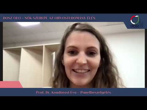 Dr. Kondorosi Éva - Nők az orvostudomány élén | DOSz-OEO 2021.04.24