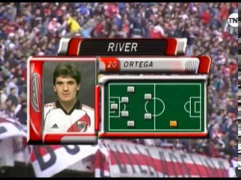 River Plate 4-1 Rosario Central / Apertura 2000 (Partido completo)