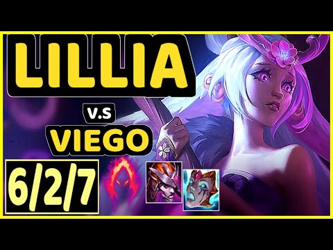 KREOX (LILLIA) vs VIEGO - 6/2/7 KDA JUNGLE GAMEPLAY - EUW Ranked MASTER