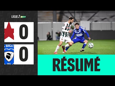 RED STAR FC - SC BASTIA (0-0) - highlights - Week 15 - Ligue 2 BKT 24/25