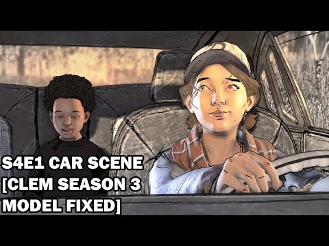 S4E1 Car Scene [Clem S3 Model] [Fixed]