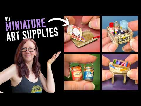 Building a Miniature Art Studio from Scratch