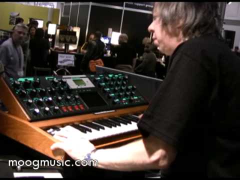 Moog - Frankfurt Musikmesse 2008 & 2009 - Adam Holzman