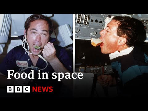 Video | Mission to grow food in space to cut astronauts' eating bill | BBC News