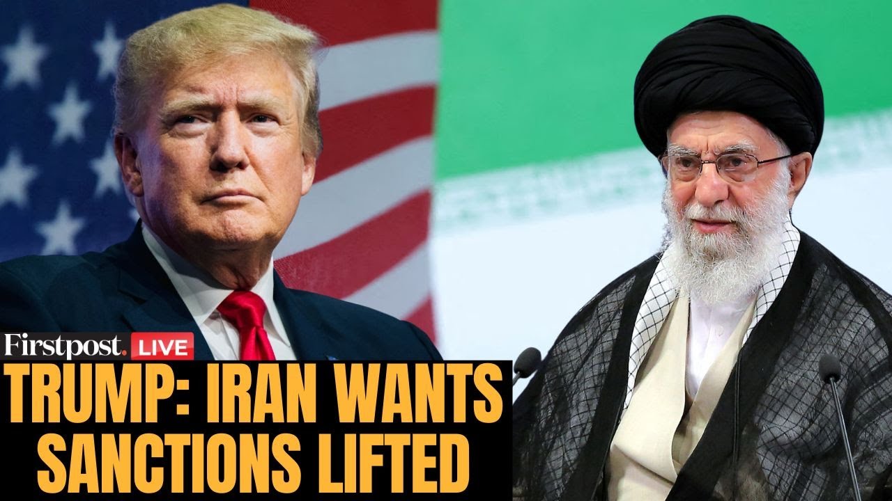 LIVE: Donald Trump Says Iran Asking for Sanction Relief, Signals Possible Talks | US Sanction |N18G