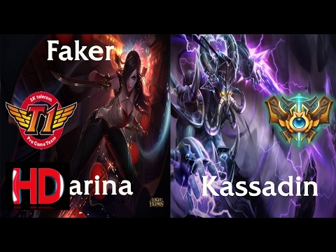 SKT T1 Faker - Katarina Mid VS Kassadin - Challenger KR - LOL Highlights - Season 7.2| VivuGaming✔