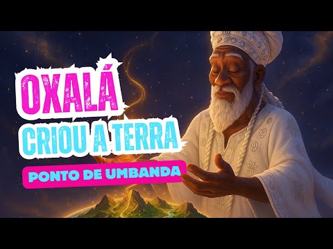 Oxála criou a Terra, Oxalá criou o Mar, Oxalá o Mundo | Umbanda só para Baixinhos #pontosdeumbanda