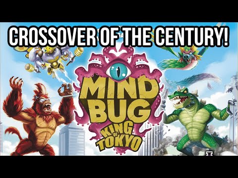 Mindbug King of Tokyo Review - Crossover of the Century!