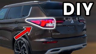 DIY 2022-2025 Mitsubishi Outlander Tail Light Replacement | How To Replace Outlander Tail Lights