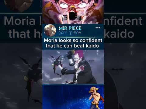 kaido vs gecko moria | moria vs kaido foreshadowing #kaido #onepiece #otaku #shorts