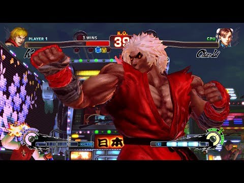 Violent Ken vs Strong Chun Li (Hardest) USFV 4K