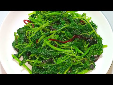 Cách luộc rau dền xanh giòn ngọt ngon thanh mát - Bếp Nhà Hoàng