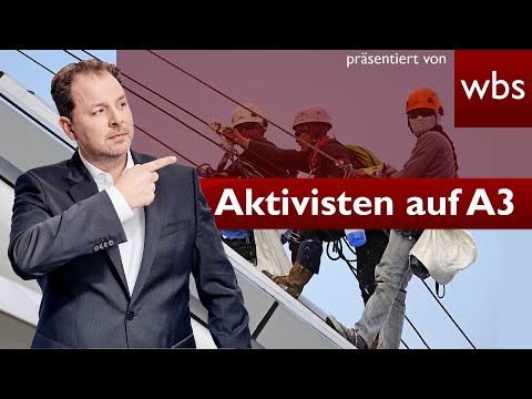 Spektakuläre A3 Abseilaktion führt zu schwerem Unfall! Wer haftet? | Anwalt Christian Solmecke