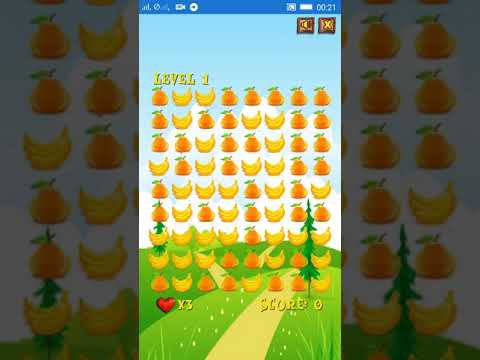 Game Fruit Matching Video
