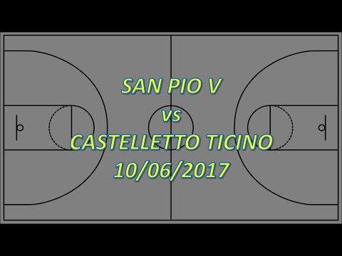San Pio V vs Castelletto Ticino (Semifinale) - (10/06/2017)