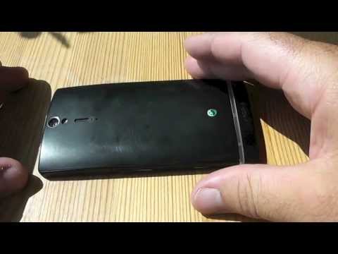 comment demonter batterie xperia s